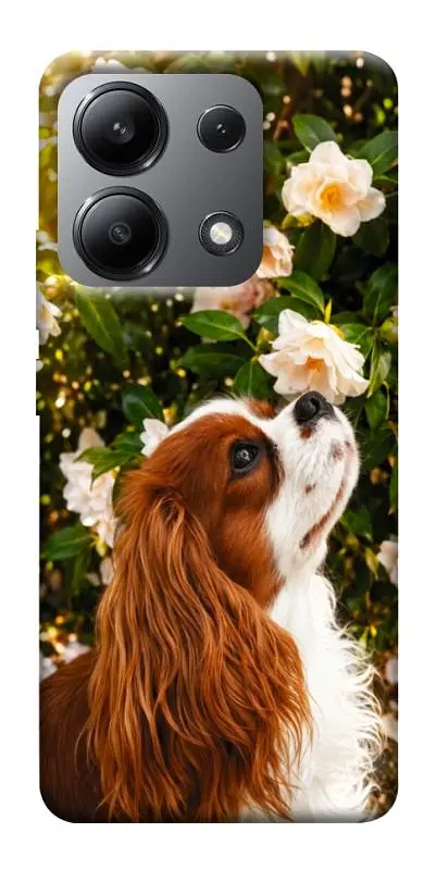 TPU чохол Demsky Flower spaniel для Xiaomi Redmi Note 13 4G