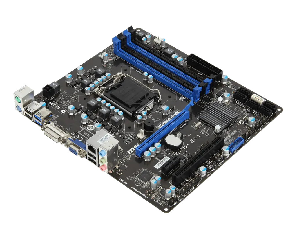 Материнська плата MSI B75MA-P45 LGA 1155 (B75MA-P45) Б/В - фото 4