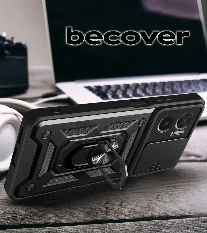 Панель BeCover Military для Xiaomi Redmi 10 5G Black (710014) - фото 3