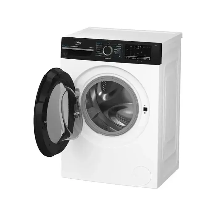 Beko Пральна машина фронтальна, 7кг, 1200, A, 50см, дисплей, інвертор, пара, білий - фото 2