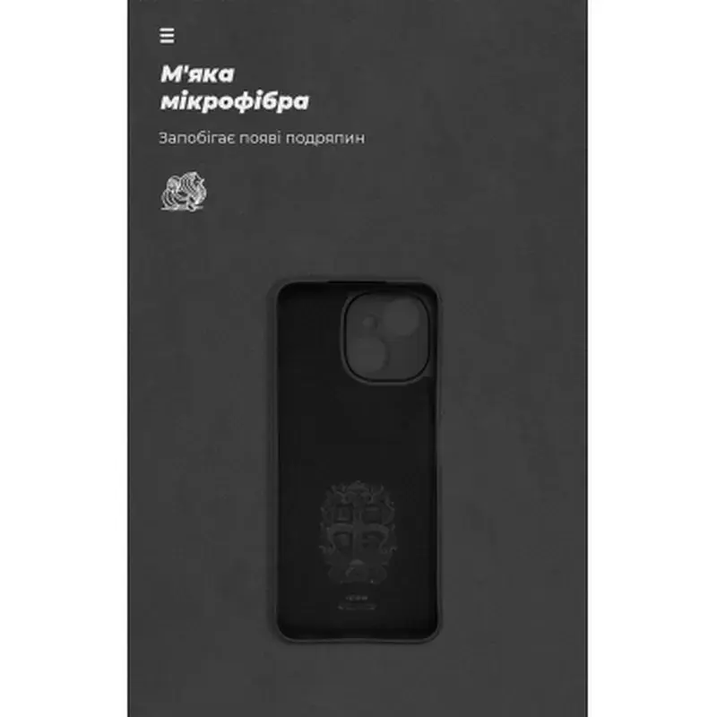 Чохол до мобільного телефона Armorstandart ICON Tecno Spark 40C 4G Camera cover Black (ARM87250) - фото 4