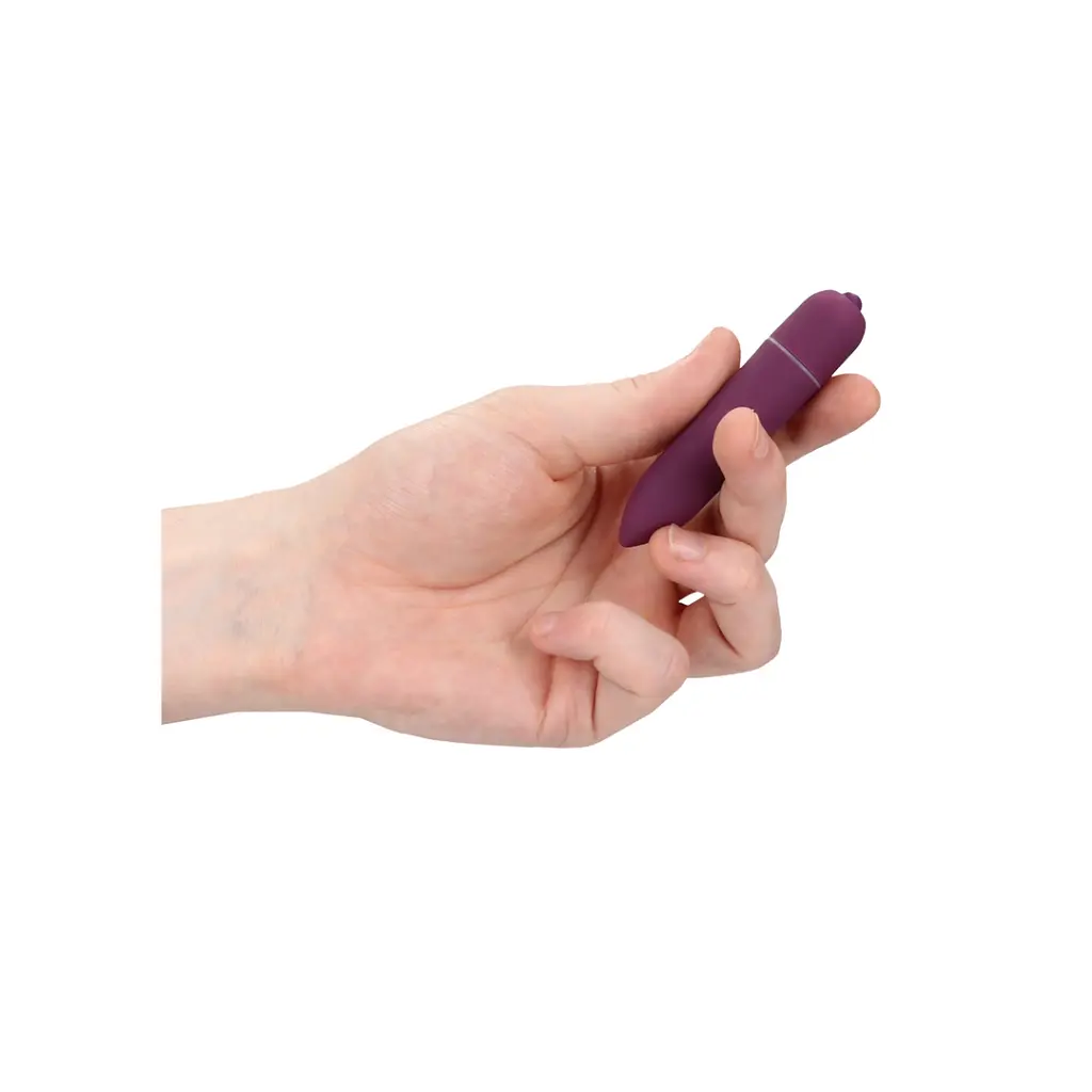 Міні-вібратор Shots Toys Power Bullet 9 см (фіолетовий) - фото 9
