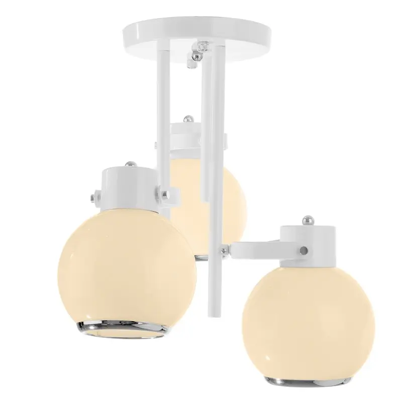 Люстра Brille в коридор E27 60W WH (LK-564S/3) - фото 3