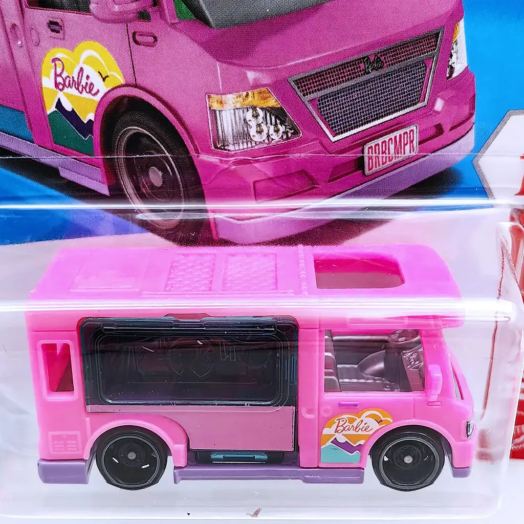 Базова машинка Hot Wheels Mattel Barbie Dream Camper рожева (5785) JJH96-N521 - фото 3