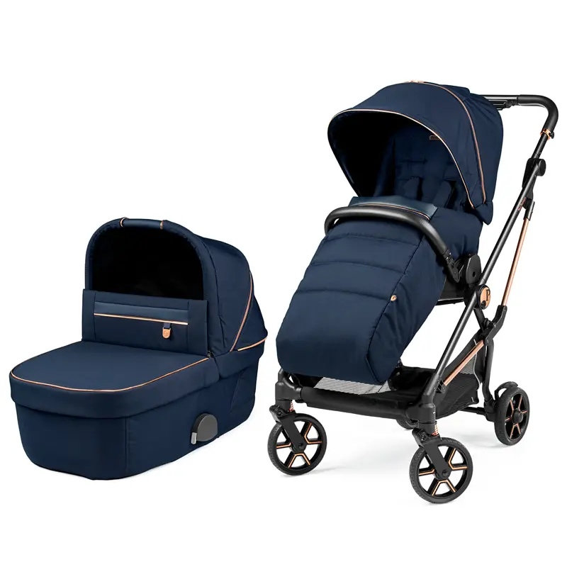 Коляска 2в1 Peg-Perego Vivace Blue Shine, синя (PACK-VIV2100000002) - фото 11