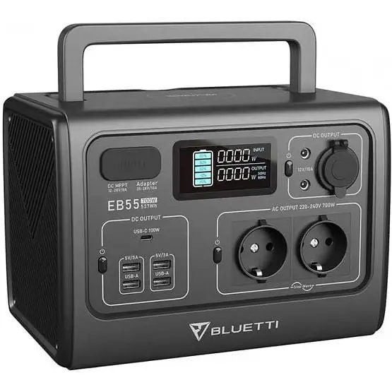 Портативная зарядная станция Bluetti EB55 (537 Втч 700W) - фото 6