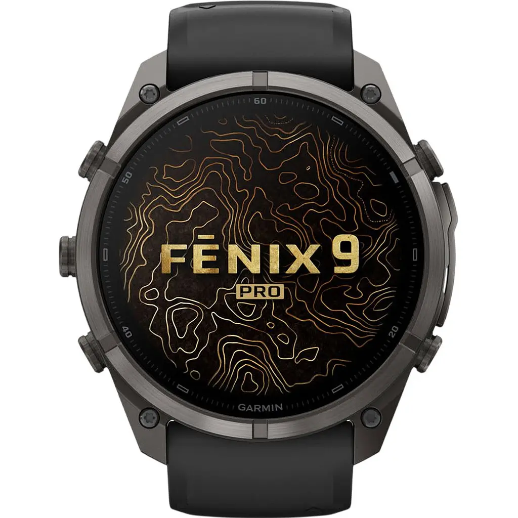 Смарт-годинник Garmin Fenix 9 Pro inReach 47mm Carbon Gray DLC Titanium w. Black/Pebble Gray Silicone Band (010-04336-10/11) [177387] - фото 6