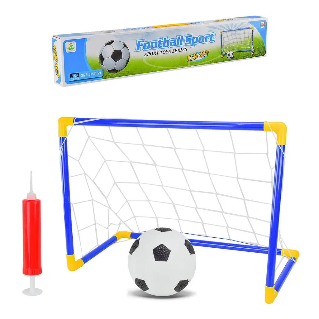 Спортивний ігровий набір футбольні ворота з м'ячем та насосом Sport toys series (DQ-3)