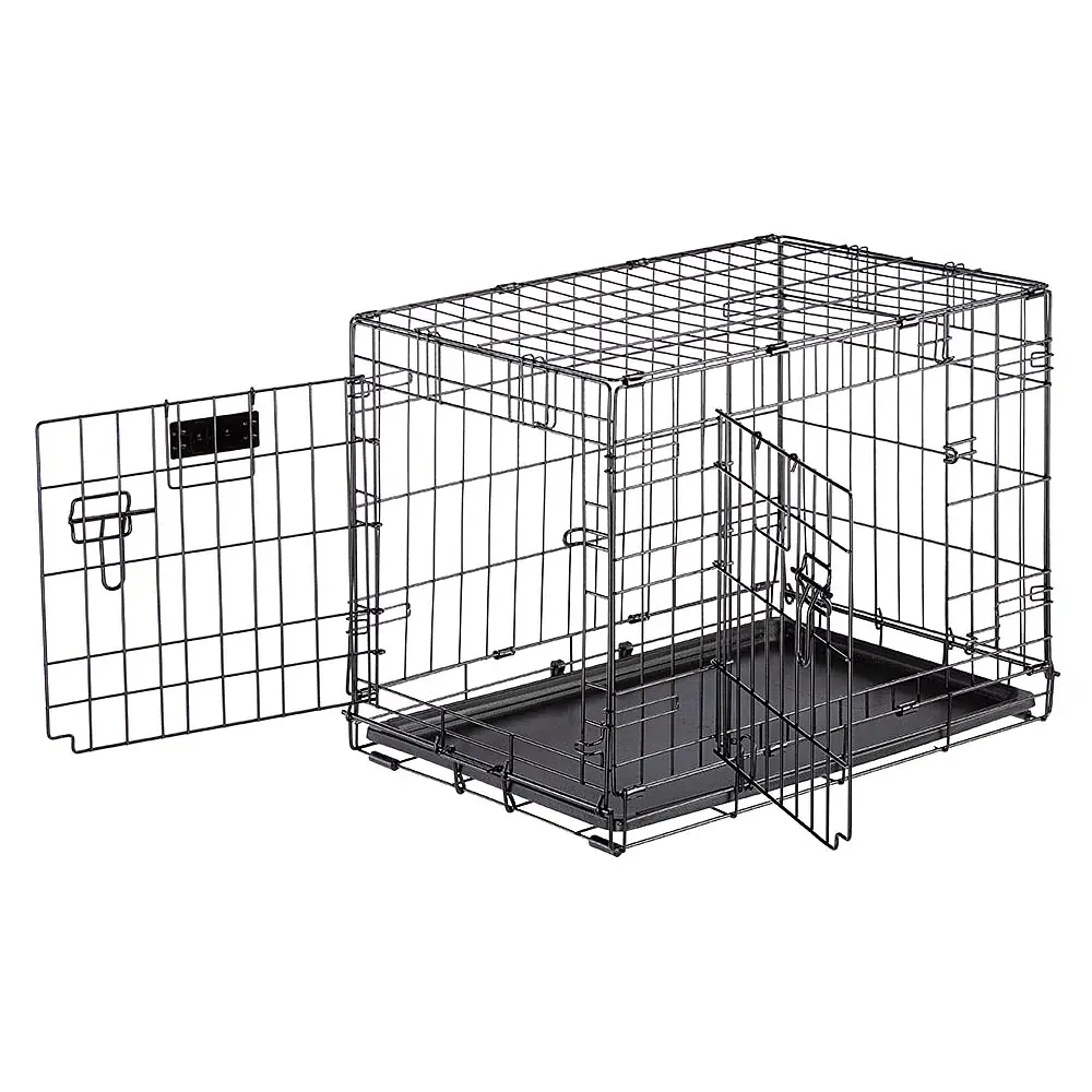 Вольєр для собак Ferplast Dog-Inn 60 чорний 64,1×44,7×49,2 см 73192017 - фото 3