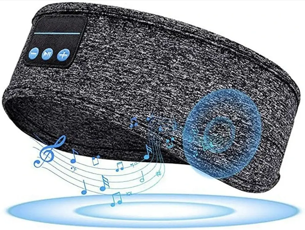 Bluetooth-пов'язка з навушниками 5.4 для спорту та сну - фото 5