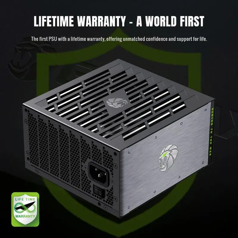 Блок питания GameMax Lion core 1200P 1200W ATX 3.1 80+ Platinum (Lion core 1200P) - фото 10