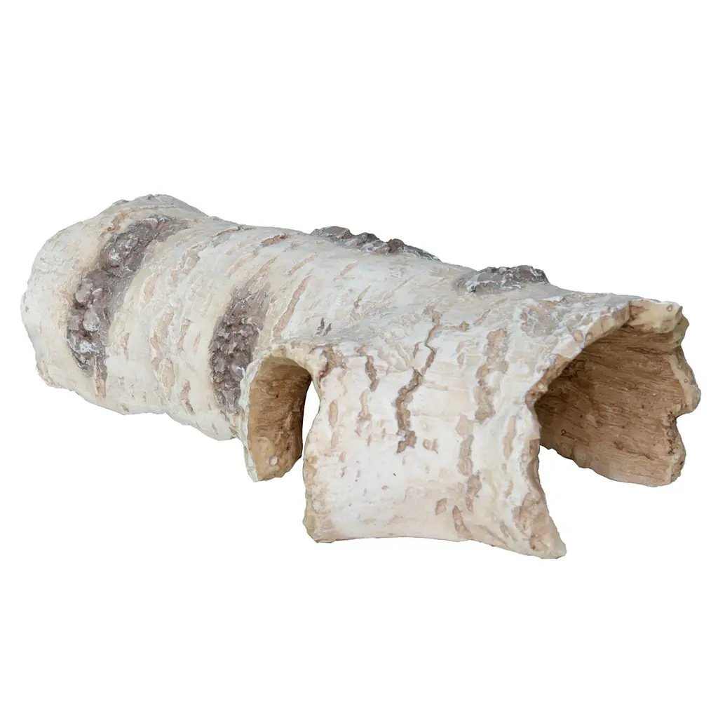 Декорація укриття Hobby Birch Tunnel 1 17,5×8,5×5 см для тераріуму та акваріума (36515) - фото 6