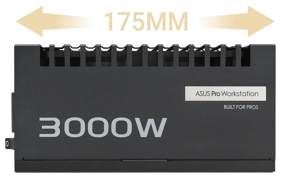 Блок питания ASUS Pro WS 3000W Platinum (90YE00Z0-B0EA00) - фото 12