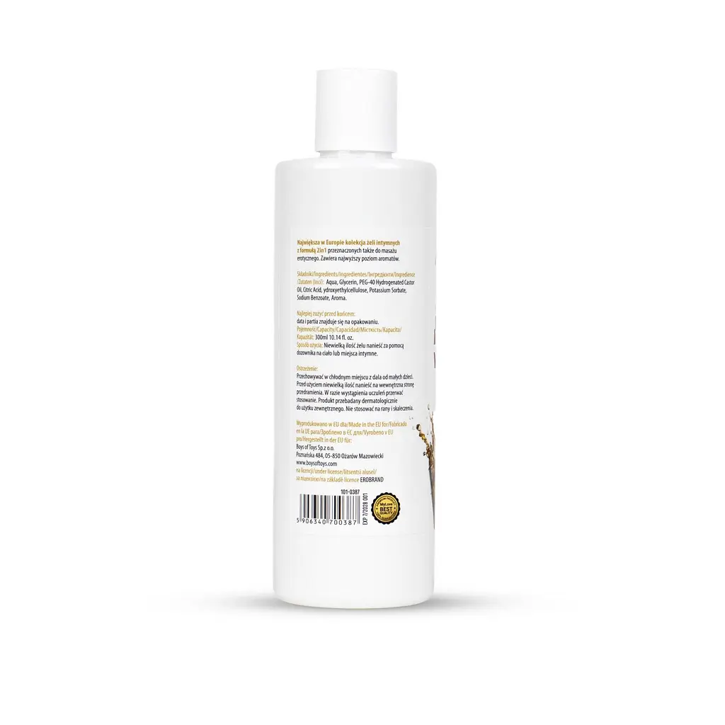 Лубрикант MyLove Aroma Series IntimMassage 2in1 Whisky, 300 мл - фото 5
