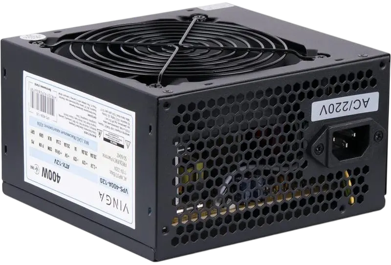 Блок живлення Vinga 400W ОЕМ (VPS-400A-120) - фото 6