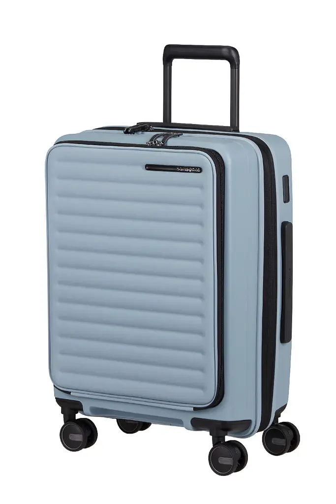 Валіза 55 Samsonite RESTACKD FOG BLUE 55x40x23(26) KO6*31002 - фото 8