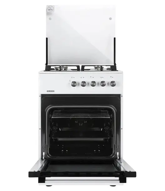 Плита газова Milano ML60 G1 /07C+біла (чавунні решітки) - фото 4