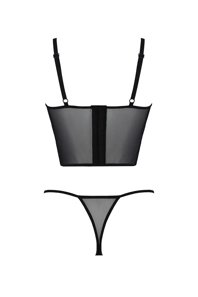 Комплект Passion KERRIA SET black, S/M - фото 4