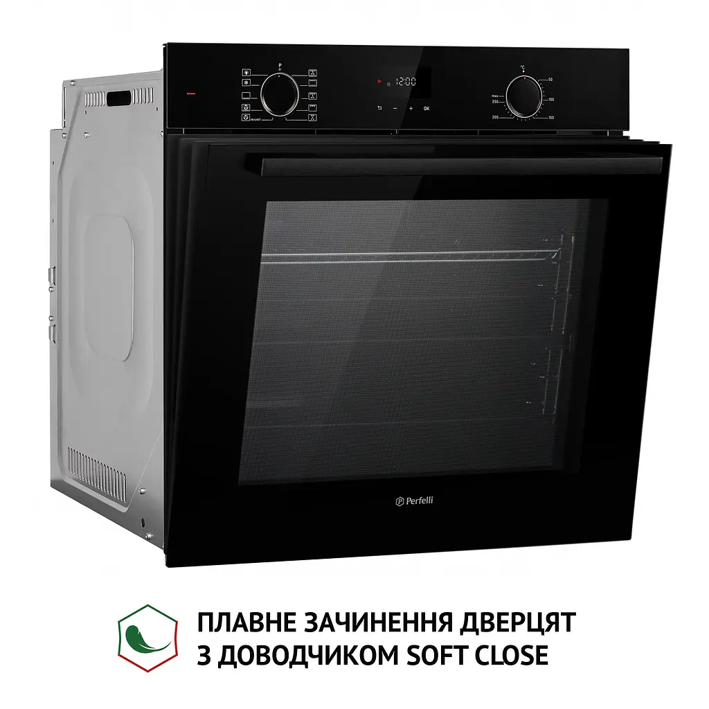 Духова шафа електрична PERFELLI DIAMOND 6D10N NERO - фото 9