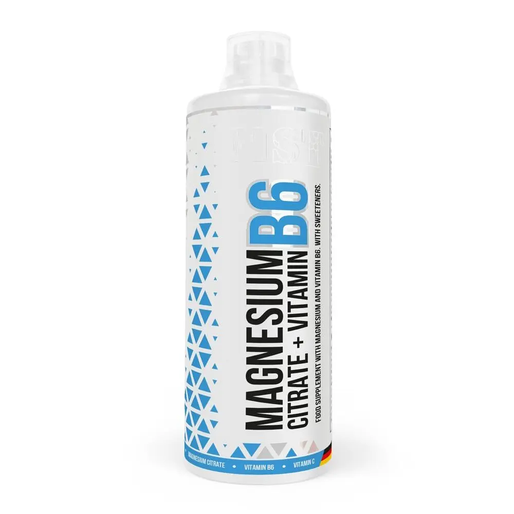 Цитрат магнію MST Nutrition Magnesium Citrate Plus Vitamin B6, 1 л - Вишня з вітаміном В6