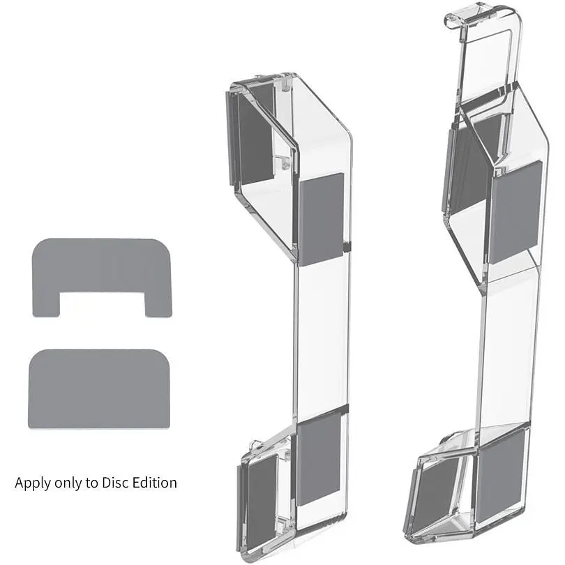 Підставка для консолі Dobe TP5-3582 для PS5 Slim/PS5 Slim Digital Transparent [165283] - фото 4