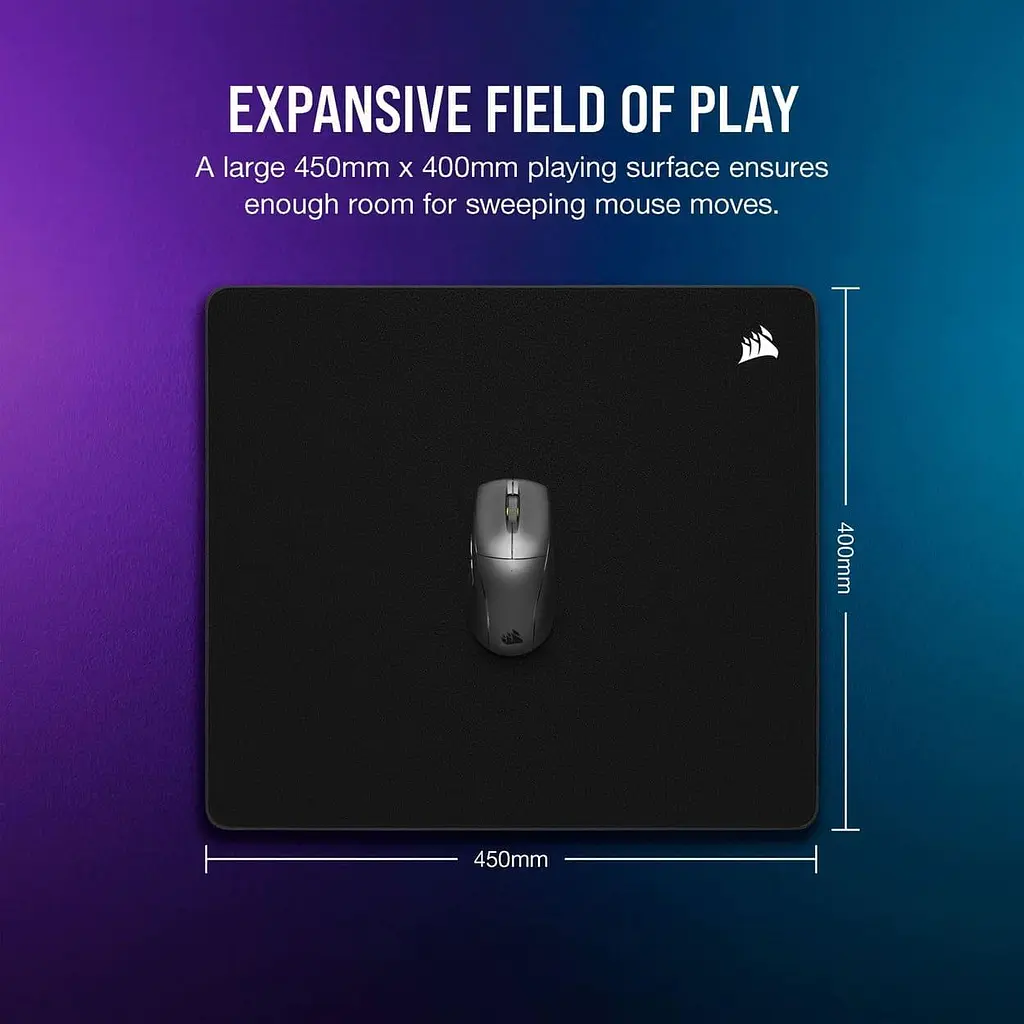 Игровая поверхность Corsair MM500 v2 Hybrid Cloth Gaming Mouse Pad L (CH-941B161-WW) - фото 9