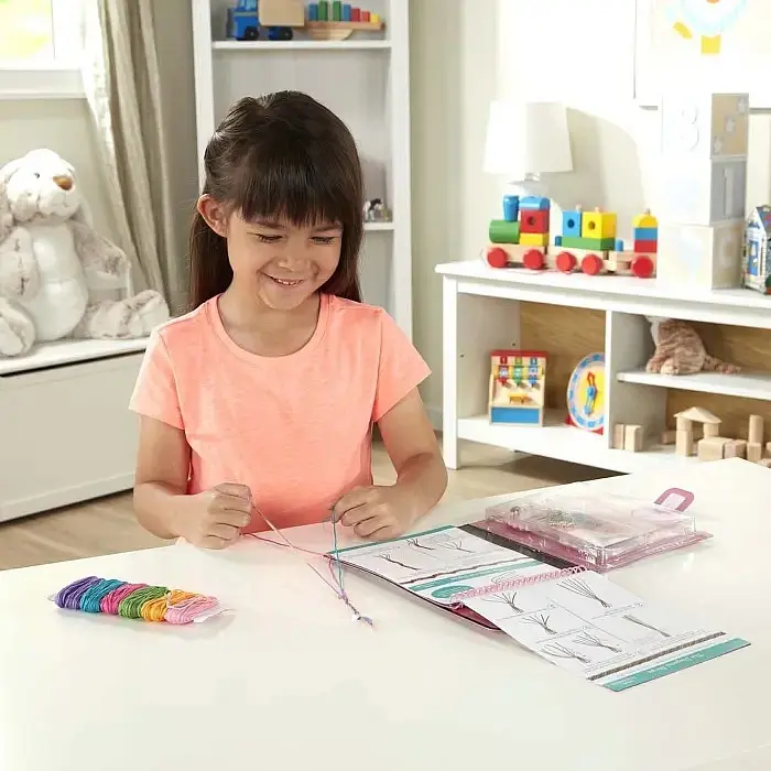 Міні-набір для творчості Melissa & Doug Браслети-фенічкі (MD9422) - фото 4