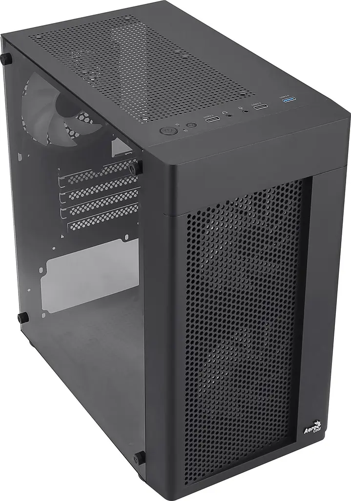 Корпус Aerocool Hexform-G-BK-v2 Black без БП (ACCS-PV38033.11) - фото 5