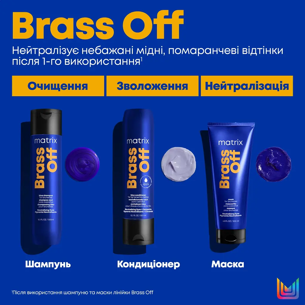 Шампунь Matrix Brass Off для нейтралізації мідних відтінків 300 мл - фото 8