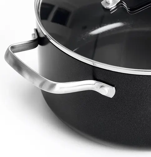 Каструля з кришкою GreenPan Copenhagen CC003345-001 20 см 3.1 л чорна - фото 3