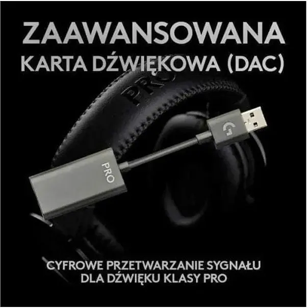 Ігрові навушники Logitech G Pro X Wireless LIGHTSPEED гарнітура для ПК чорна (981-000907) - фото 5