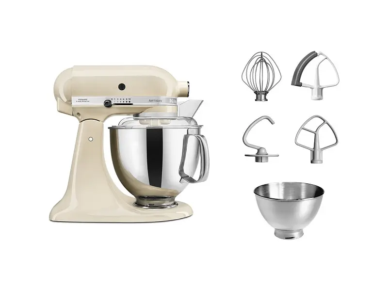 Кухонна машина KitchenAid Artisan 5KSM175PSEAC з відкидним кремовим блоком 4.8 л - фото 3
