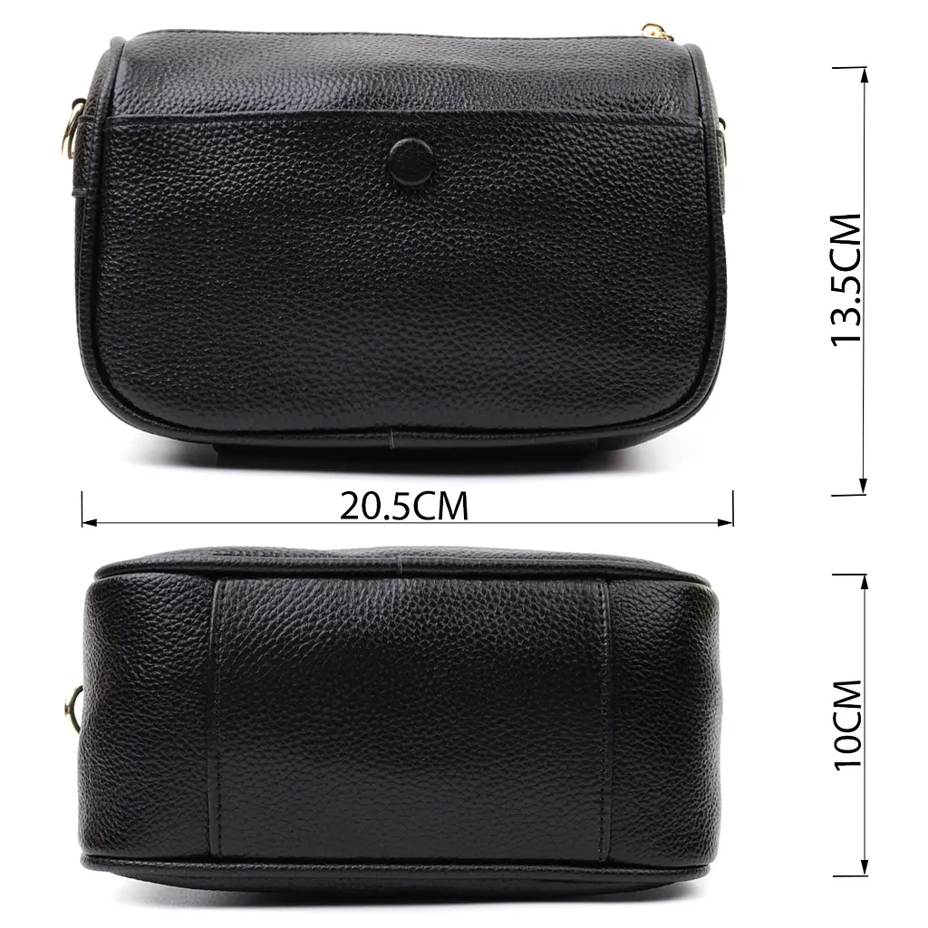 Жіноча шкіряна сумка Vintage 20.5х13.5х10 см sum0026544 - фото 3
