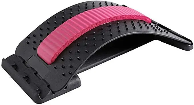 Масажер тренажер місток Торос-Груп для спини та хребта Magic Back Support Pink (16009-hbr) - фото 2