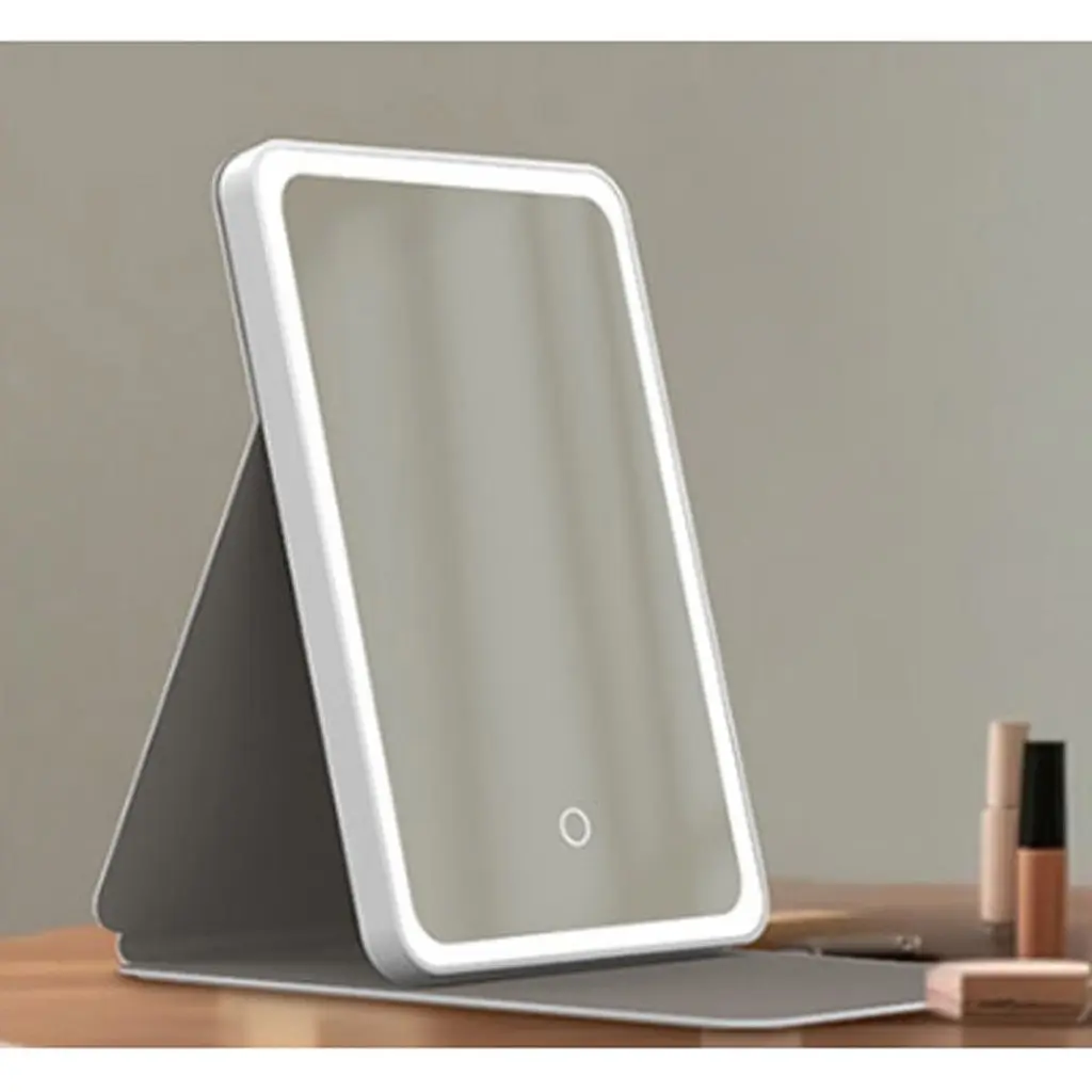 Дзеркало для макіяжу DOCO Daylight Portable Flat Mirror Pro White (FM008W) [162478] - фото 5