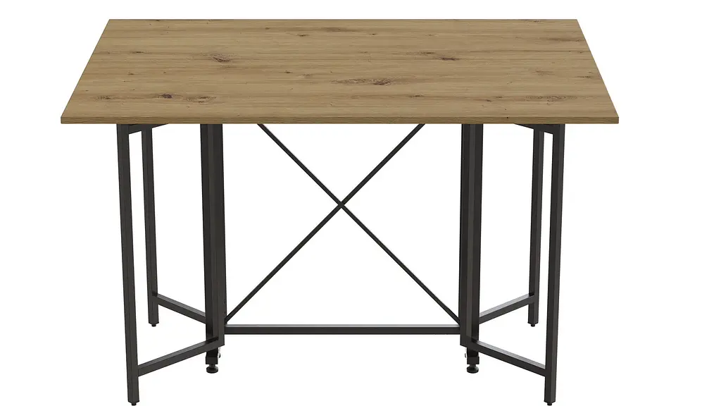 Стіл-книга трансформер Спайдер Ferrum-decor 750x1150x880 Чорний метал ДСП Дуб Артізан 16 мм (FRD-105093) - фото 7