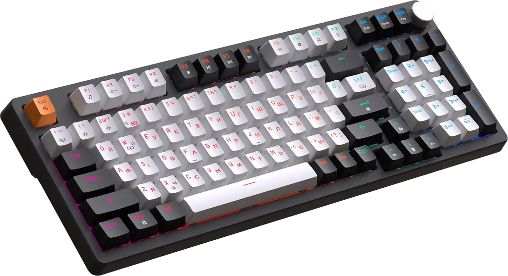 Клавіатура GamePro MK170B Red Hot-Swap RGB Black - фото 4