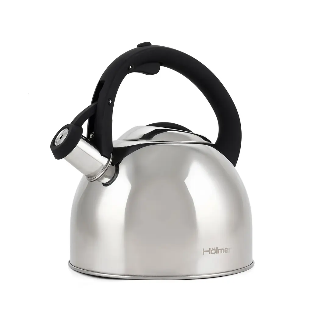 Чайник Holmer зі свистком, 3 л, сріблястий (WK-1430-BSSS Memory) - фото 2