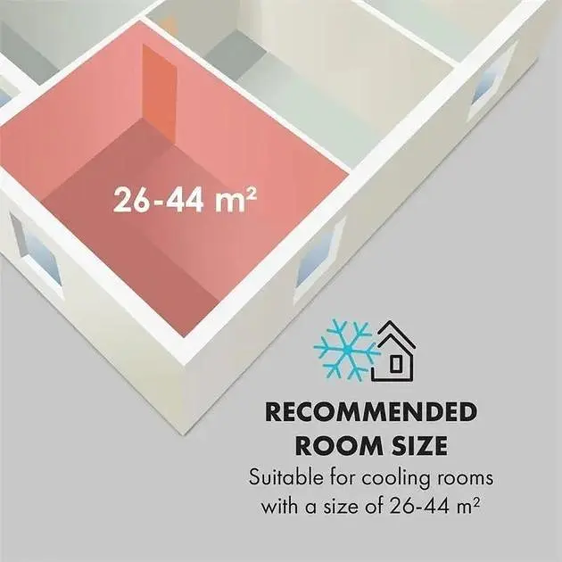 Кондиціонер мобільний Klarstein Metrobreeze Miami 9000BTU (10034678) - фото 4