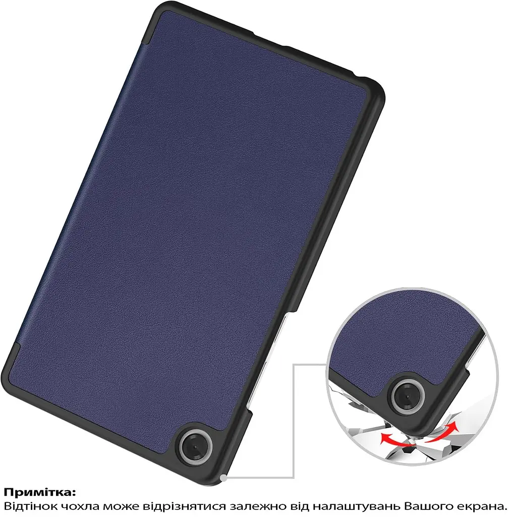 Чохол-книжка BeCover Smart Case для Lenovo Tab One / Tab K9 8.7" 2025 (TB305XU/FU) Насичено-синій (713745) - фото 3