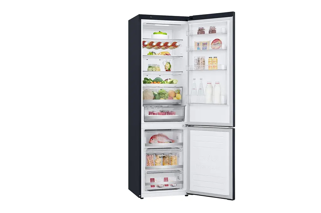 Холодильник LG GW-B509SBDZ 203см 2 дв холодильне відділення 277 л морозильне відділення 107 л A++,NF,Лін,Зона свіжий Дисп зовнішній,Чорний мат - фото 9