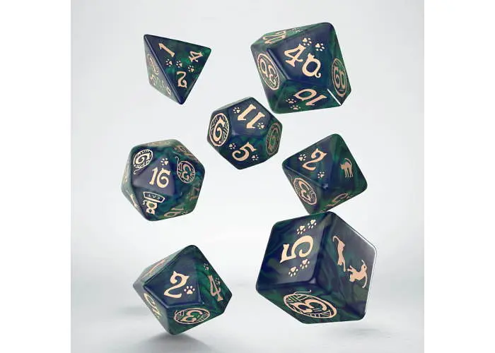 Набір кубиків CATS Dice Set: Mittens (7 шт.) (SCAT10) - фото 2