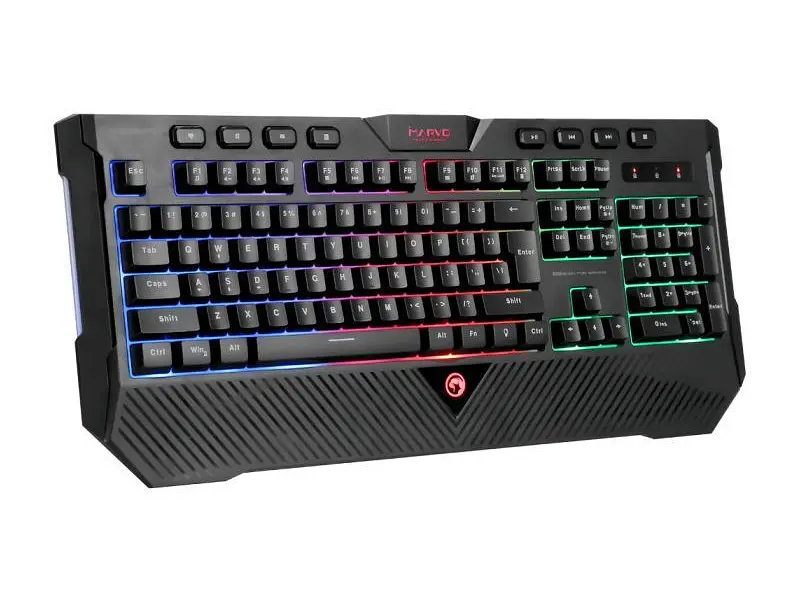 Клавіатура Marvo K656 3 colors-LED USB - фото 3