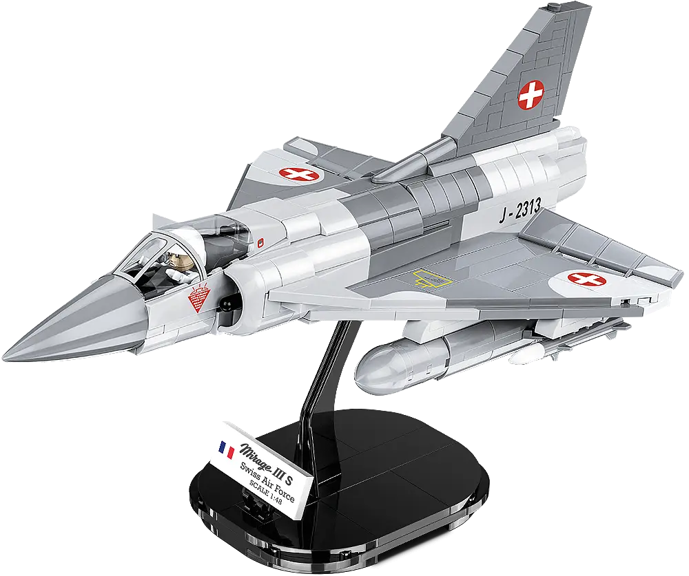 Конструктор COBI самолет Mirage IIIS Swiss Air Force 5827 - фото 2