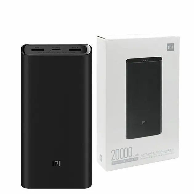 Power Bank Xiaomi Mi 50w Power Bank 20000mAh Black (BHR5121GL PB200SZM BHR5080CN) - фото 2