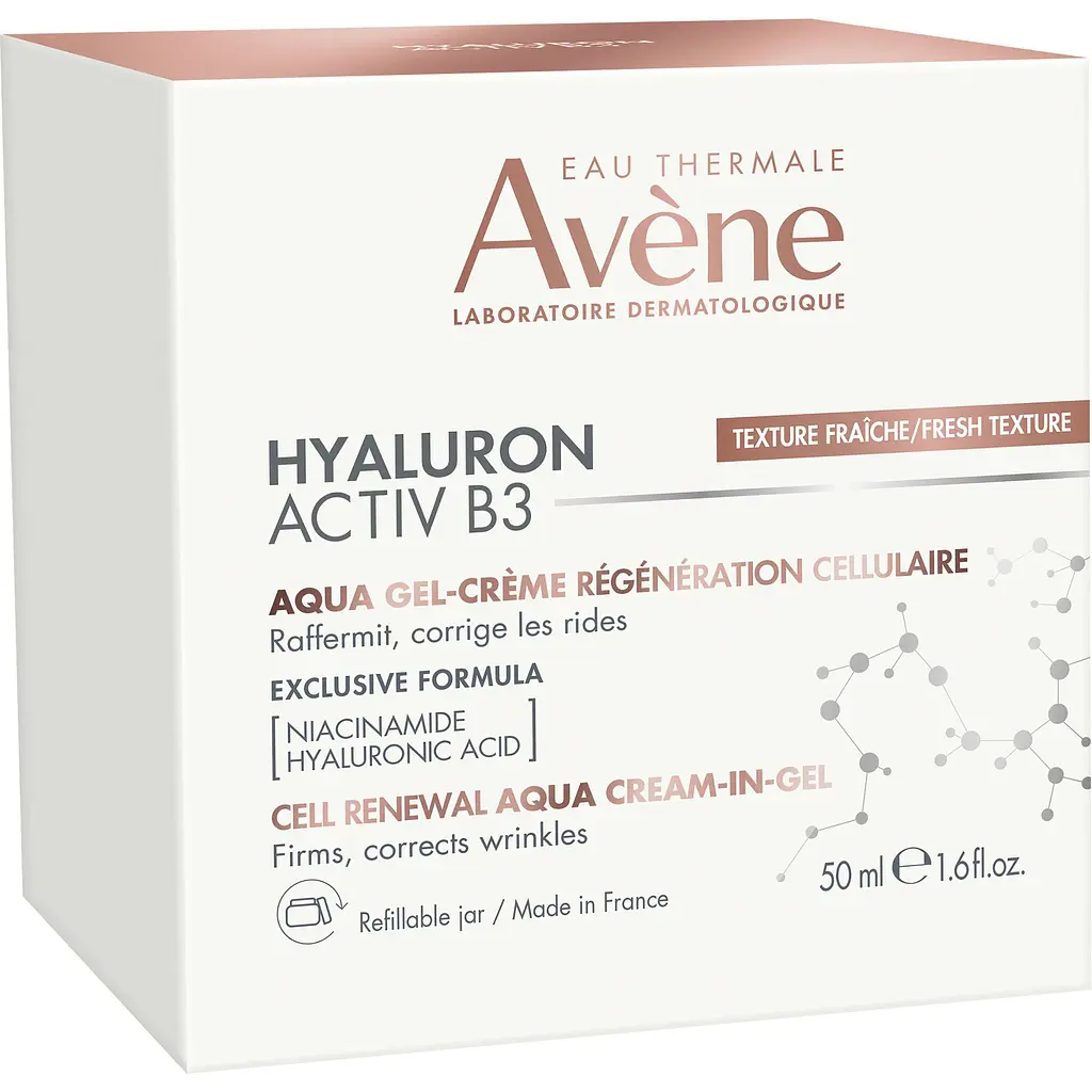 Гель-крем для обличчя Avene Hyaluron Activ B3 Aqua 50 мл - фото 2