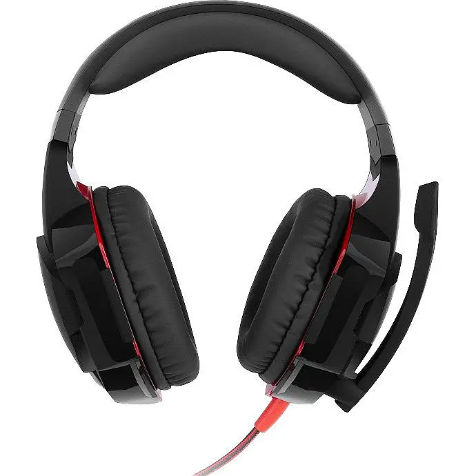 Ігрові навушники REAL-EL GDX-8100 Black/Red (EL124100055) [112568] - фото 2