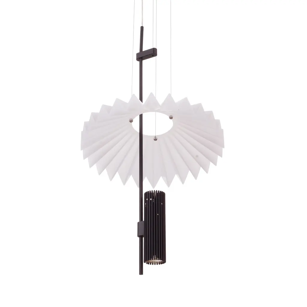 Люстра подвесная Brille в спальню LED 14W WW+NW+CW WH BK (BR-01 665S/2) - фото 2