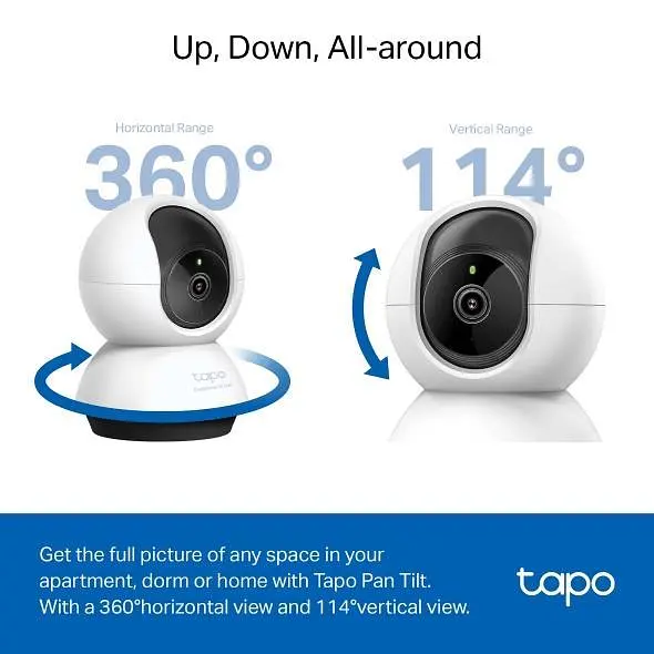 Розумна домашня поворотна камера, Tapo C220 TP-LINK - фото 2