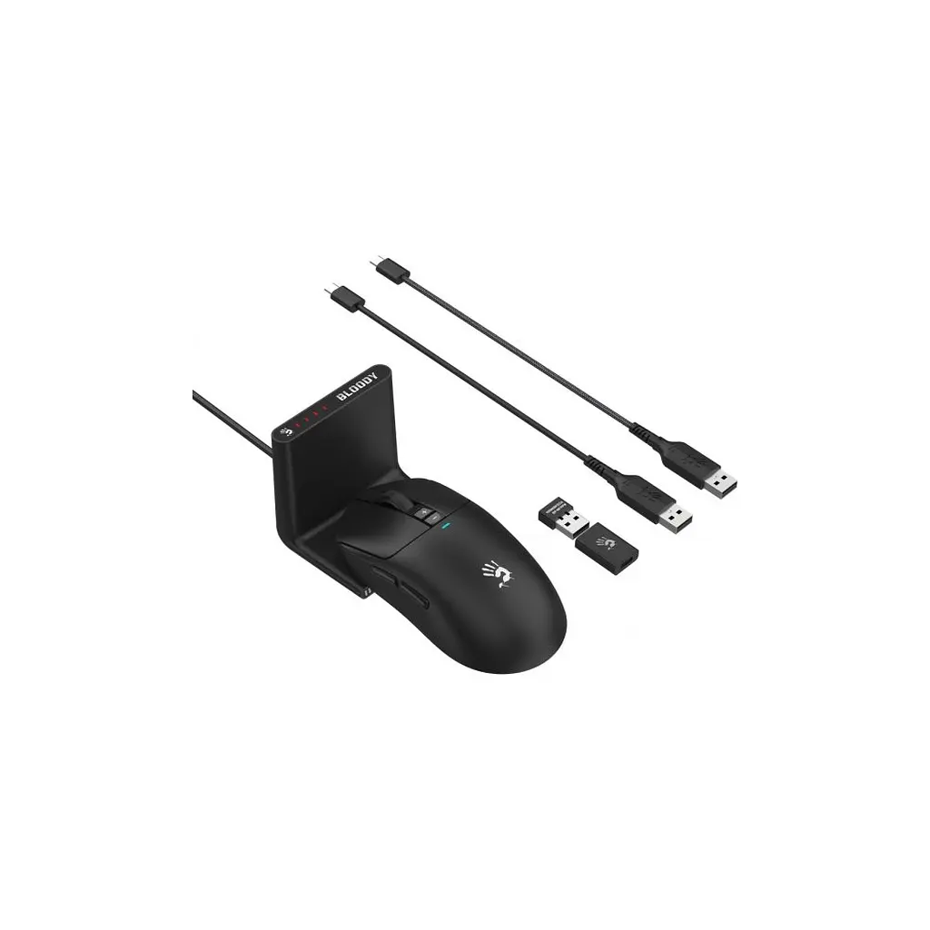 Мишка A4Tech Bloody R72 Pro Duo Wireless/USB Black (4711421000840) - фото 11